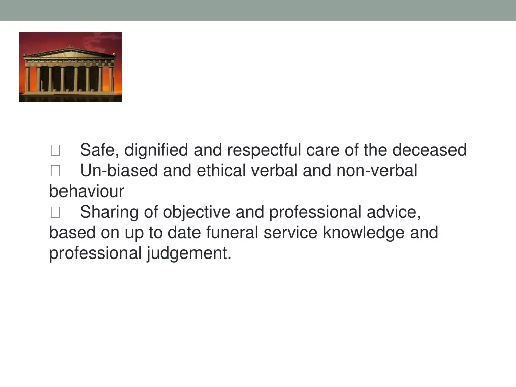 safe dignified and respectful care