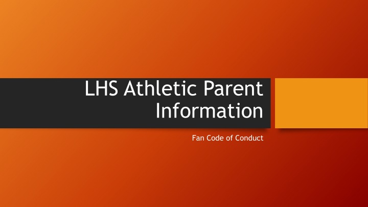 lhs athletic parent information