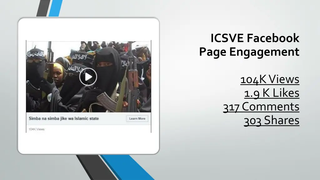 icsve facebook page engagement