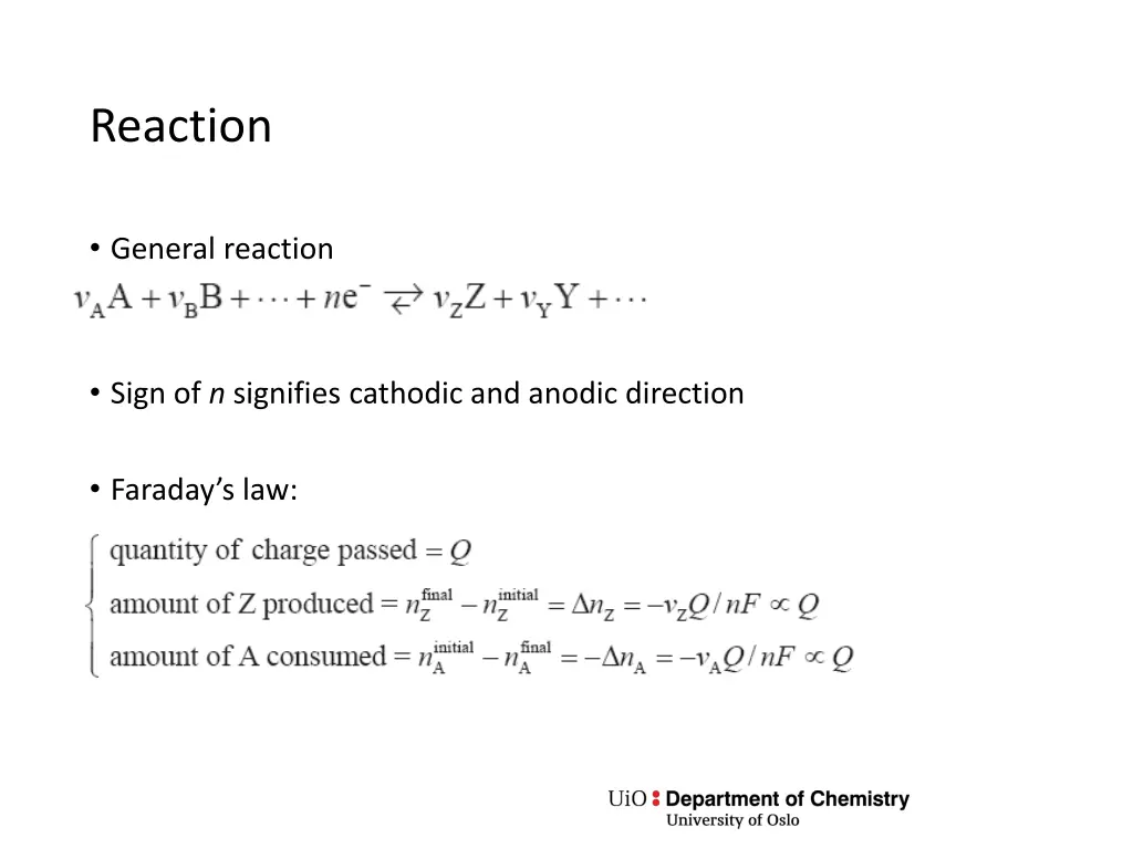 reaction