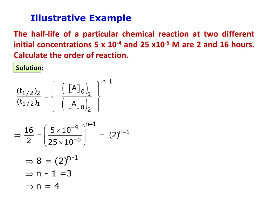 illustrative example