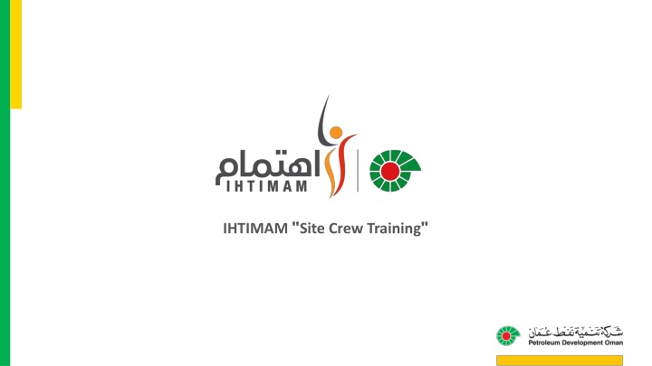 ihtimam site crew training