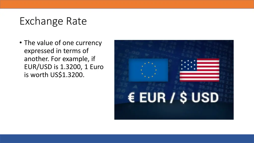 exchange rate