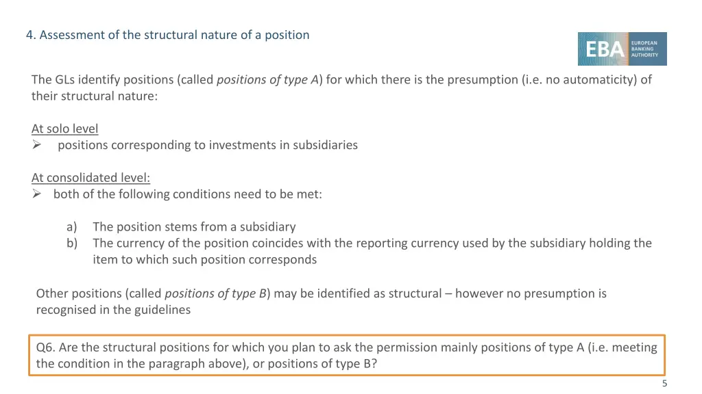 4 assessment of the structural nature