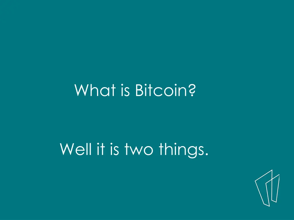 what is bitcoin