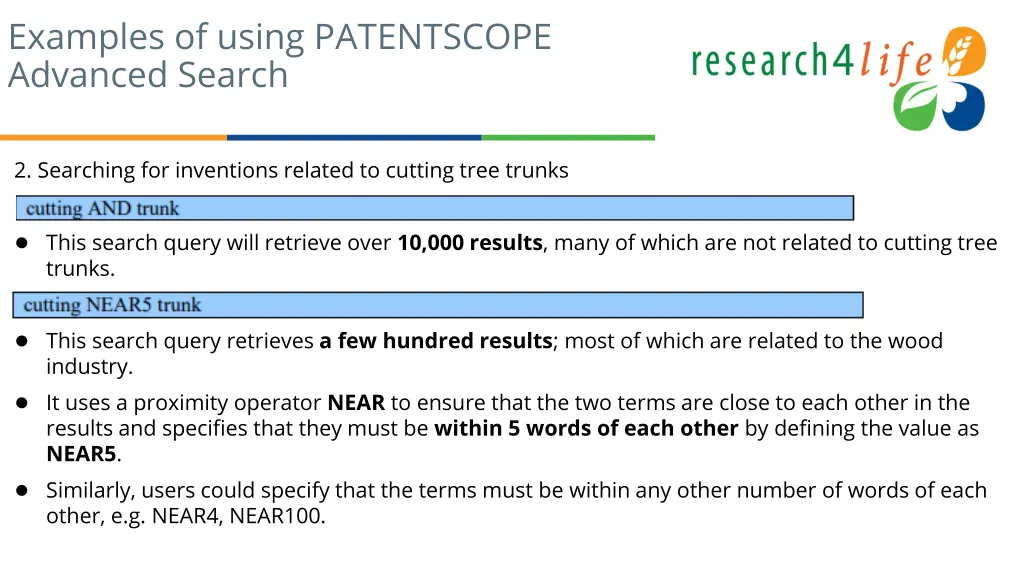 examples of using patentscope advanced search 1