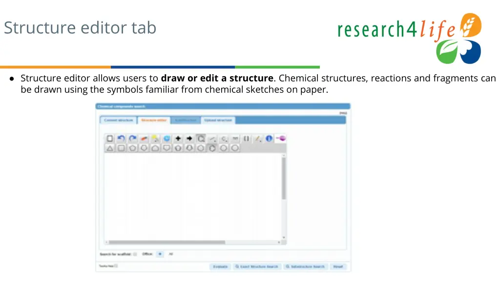 structure editor tab