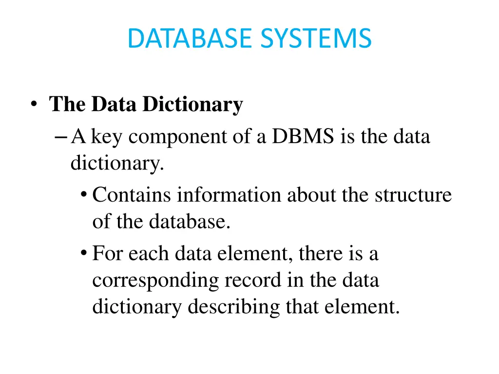 database systems 5