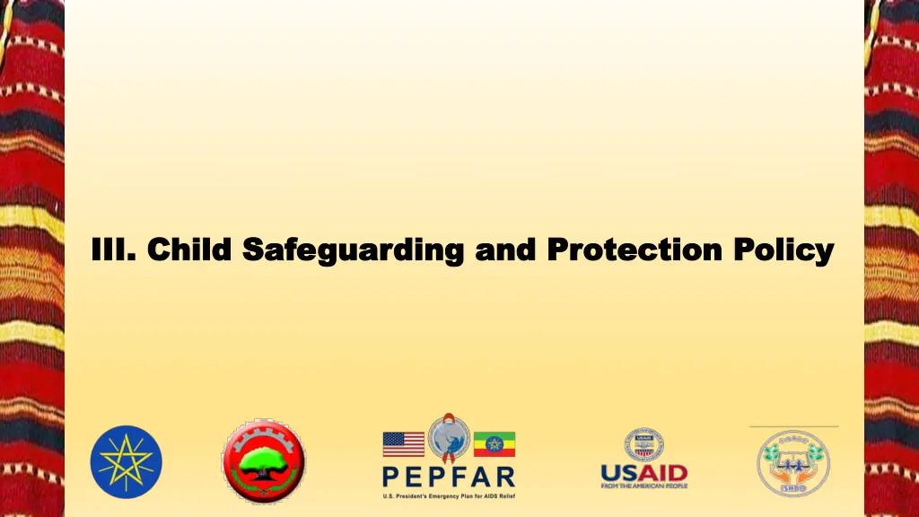 iii child safeguarding and protection policy