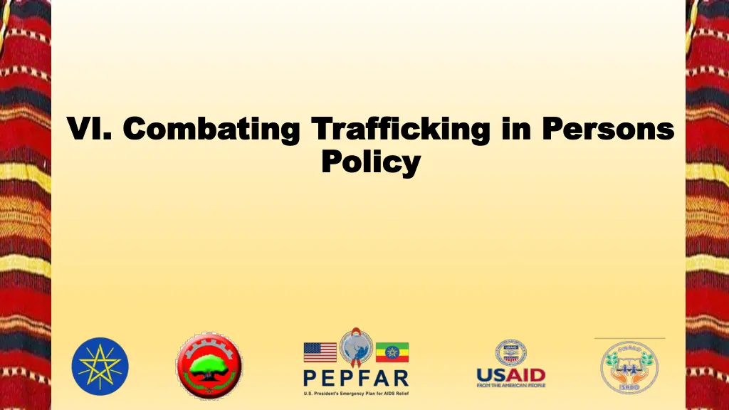 vi combating trafficking in persons vi combating