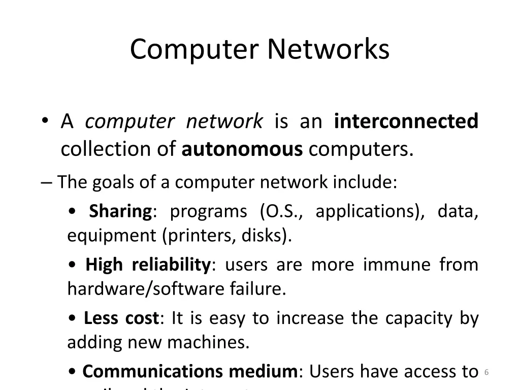 computer networks