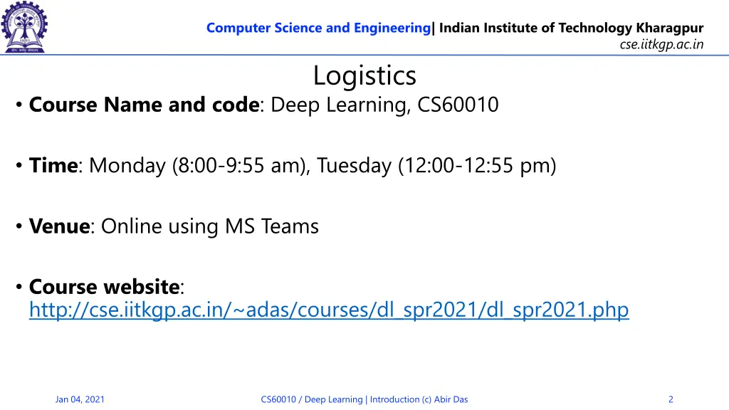 computer science and engineering indian institute 1