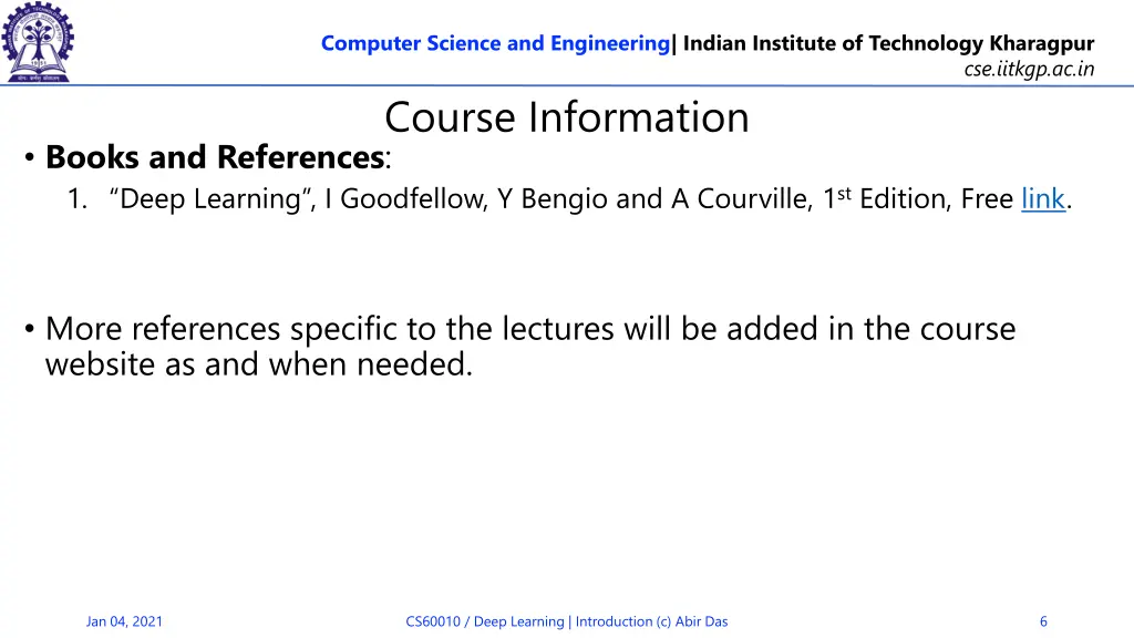 computer science and engineering indian institute 5