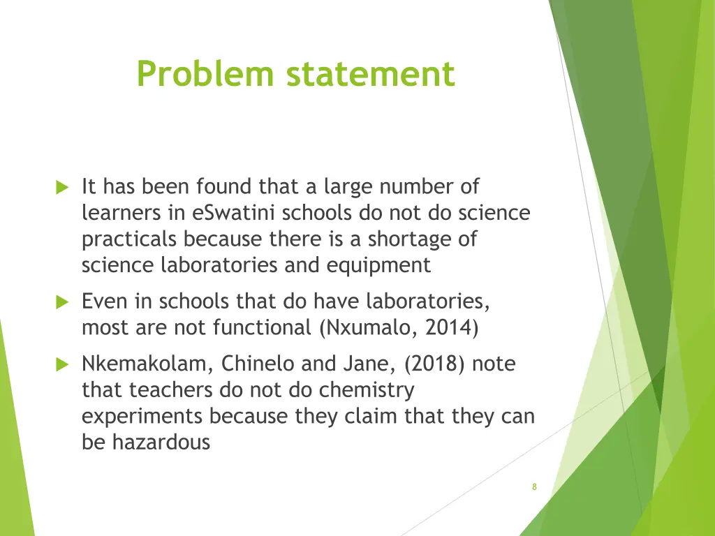 problem statement