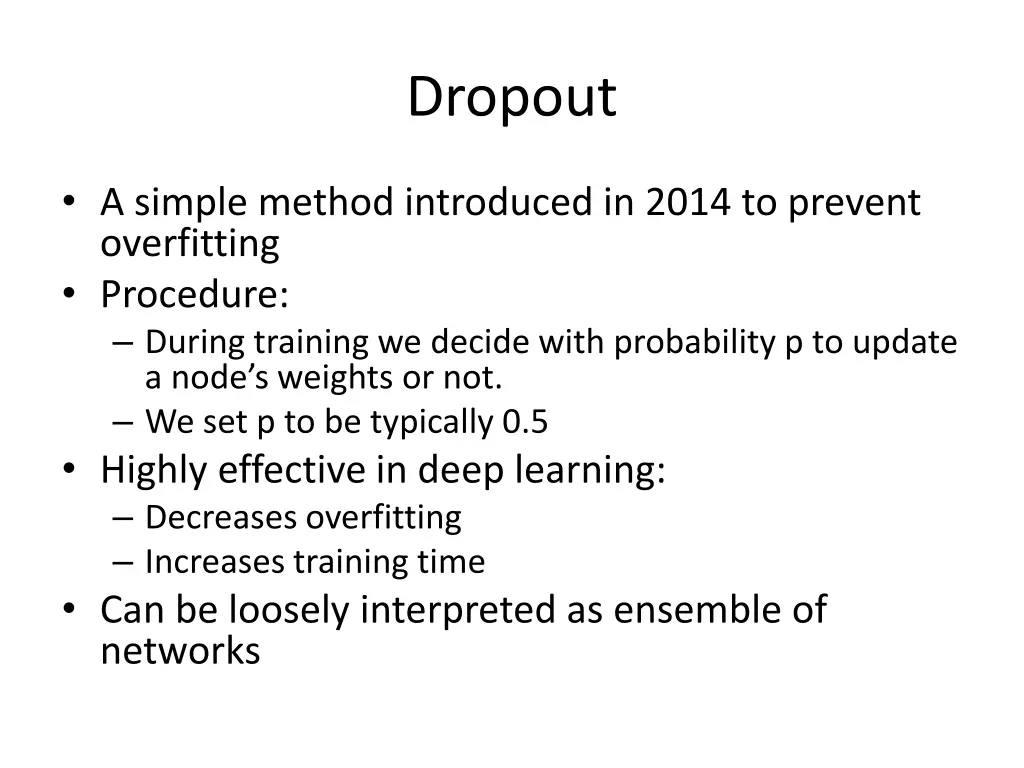 dropout