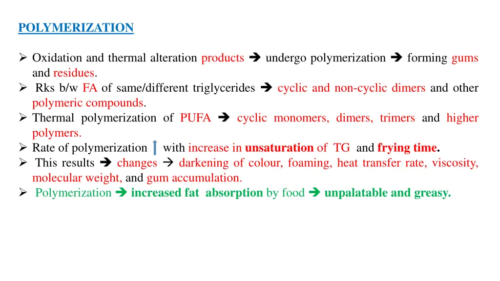 polymerization