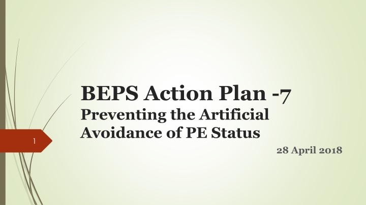 beps action plan 7 preventing the artificial