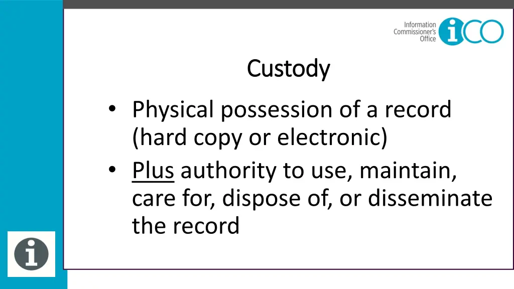 custody custody