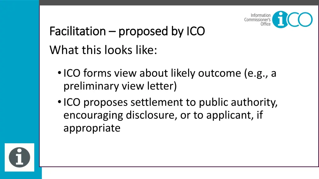 facilitation facilitation proposed