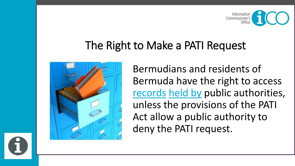 the right to make a pati request the right 1