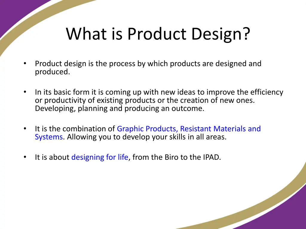 what is product design