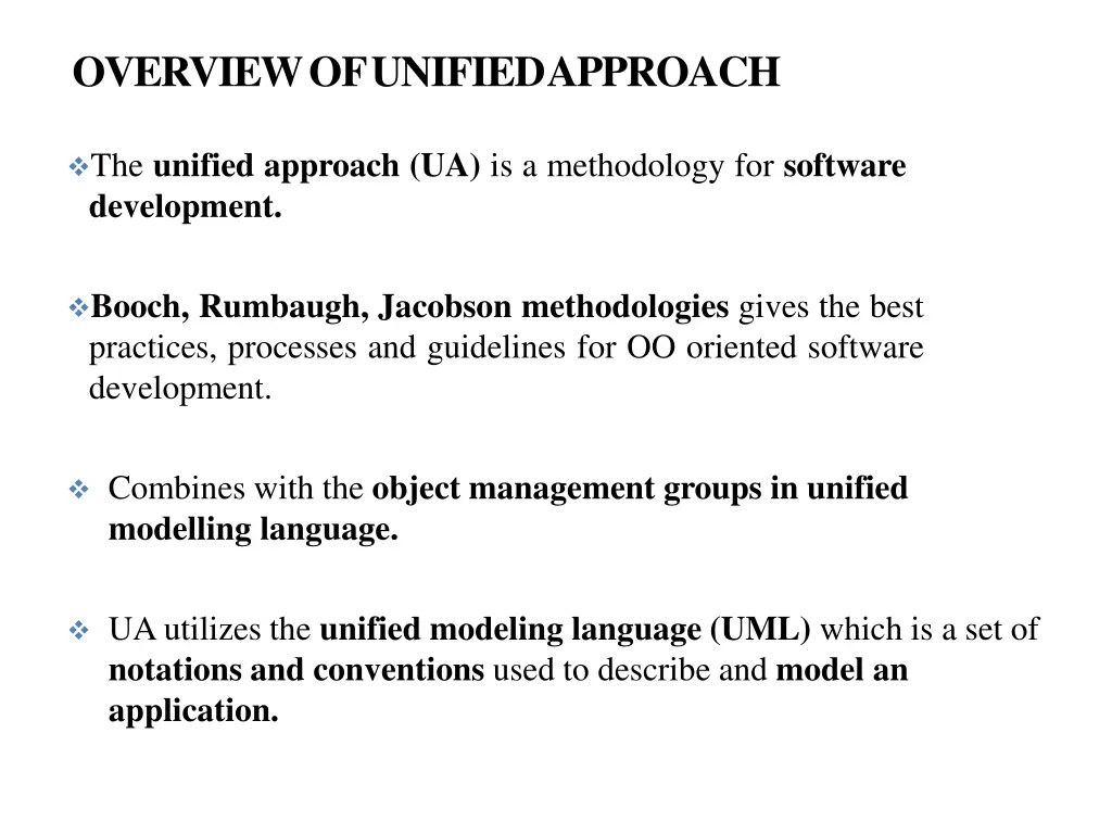 overviewofunifiedapproach