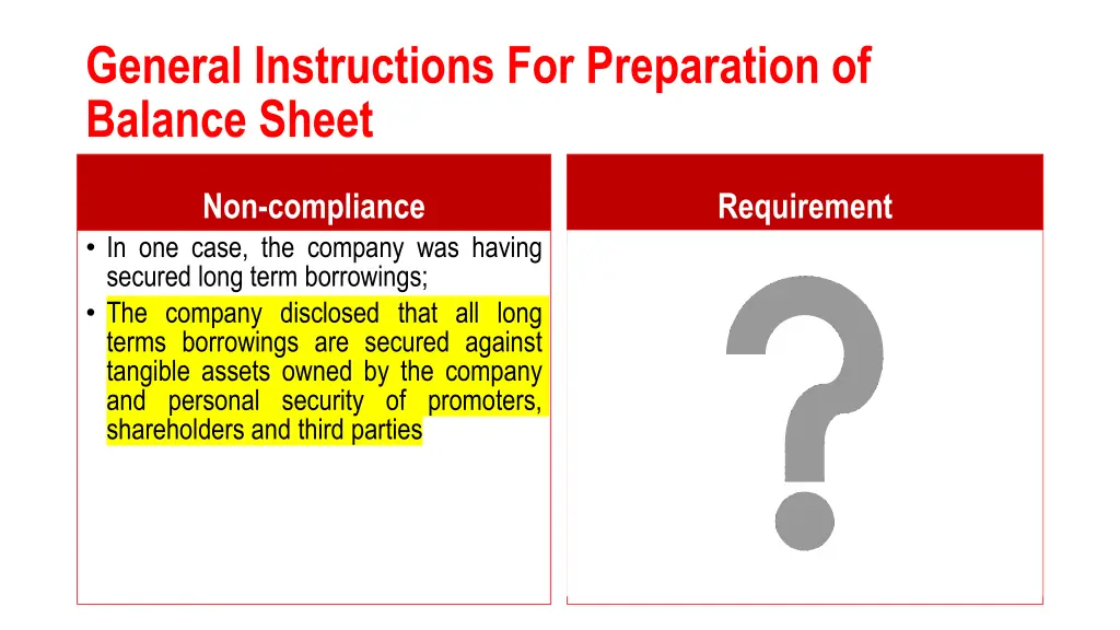 general instructions for preparation of balance 11