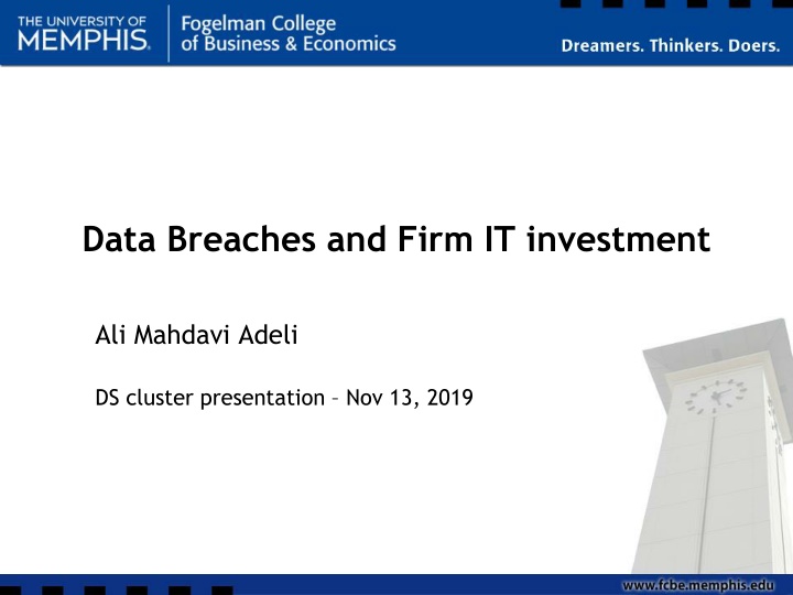 data breaches and firm it investment