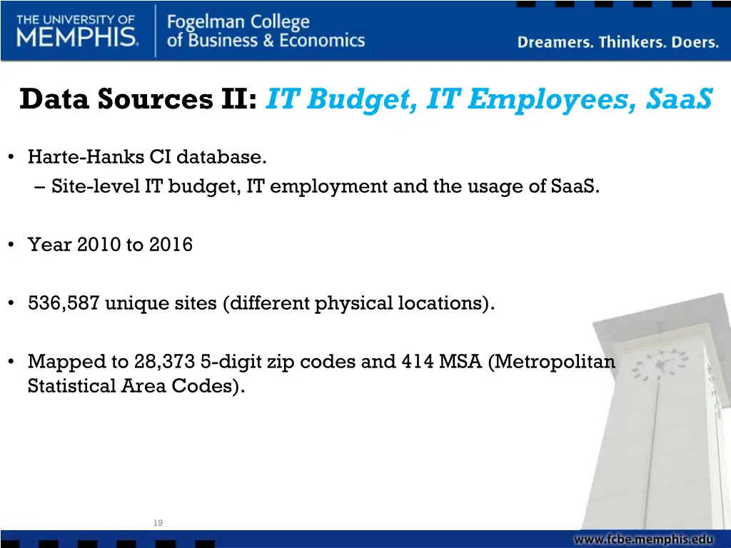 data sources ii it budget it employees saas