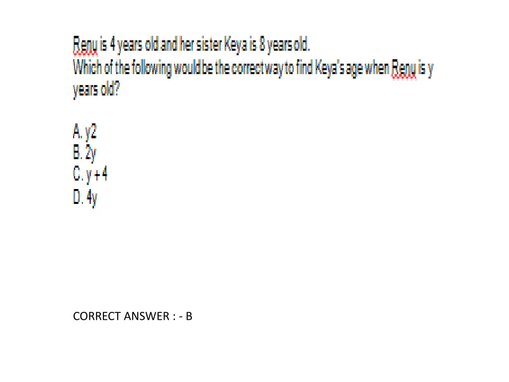 correct answer b 2