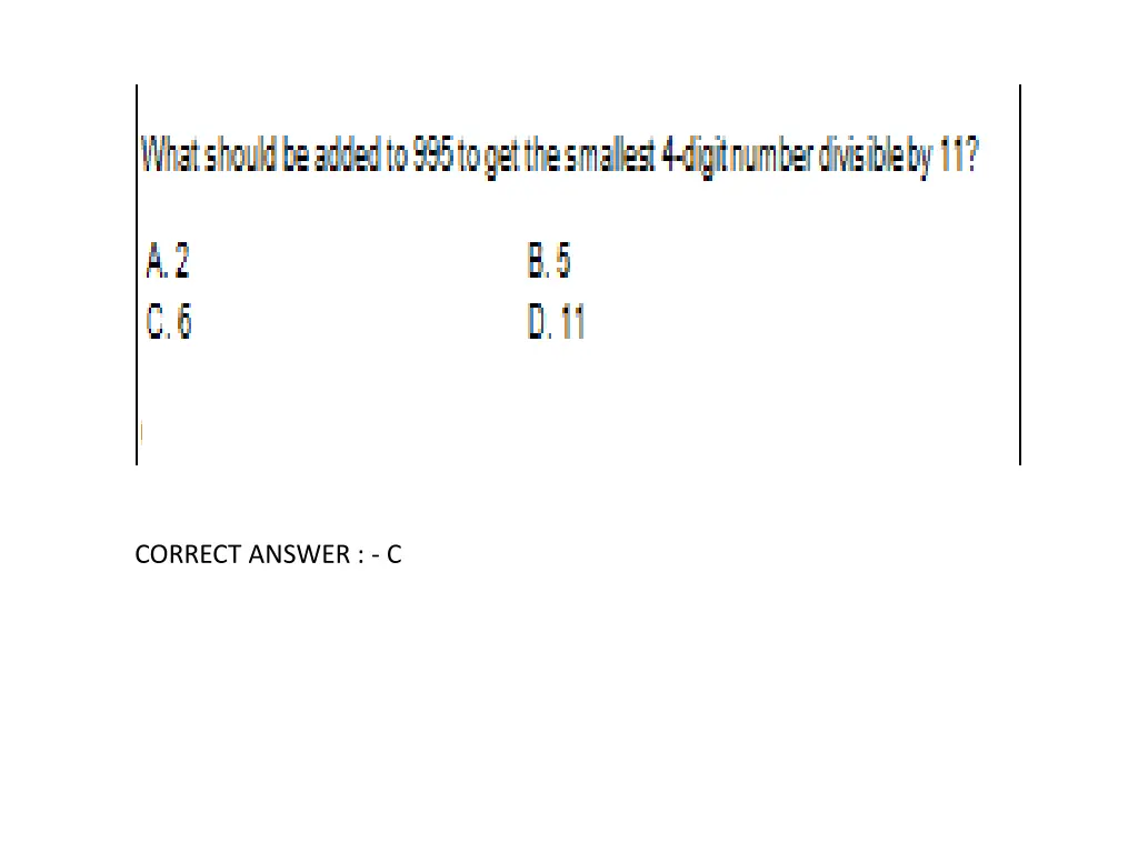 correct answer c 2