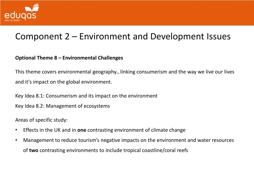 component 2 environment and development issues 4