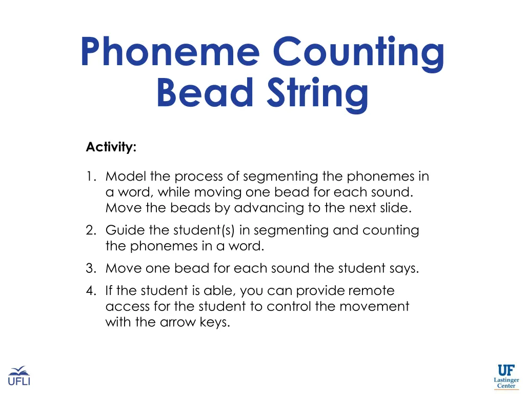 phoneme counting bead string 1