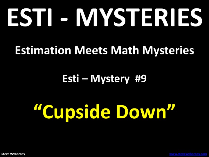 esti mysteries