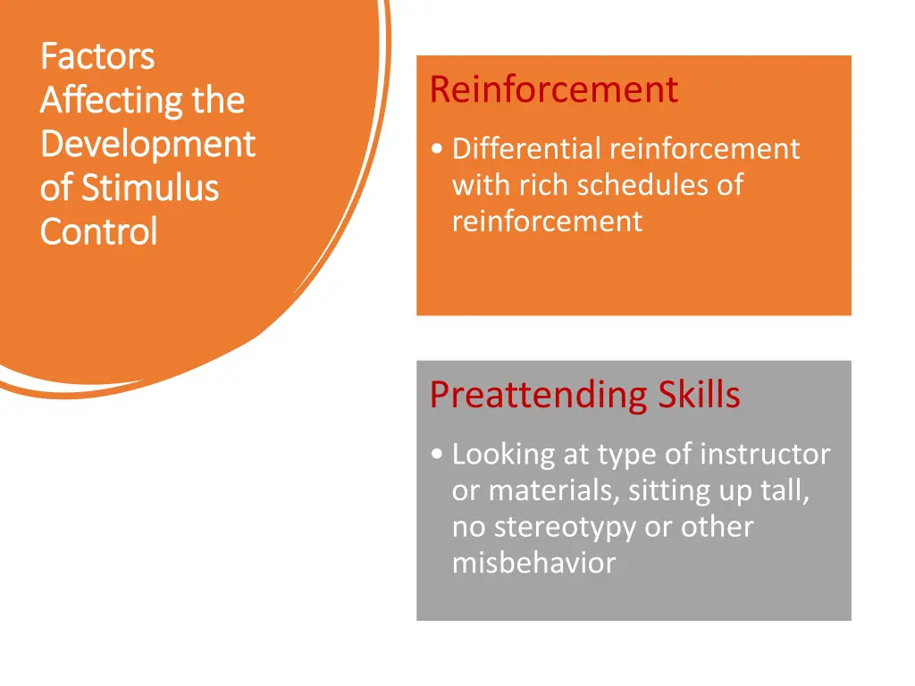 factors factors affecting the affecting