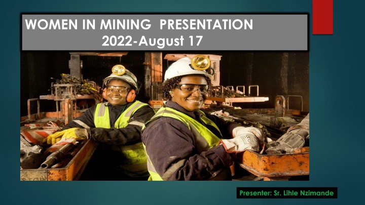 women in mining presentation 2022 august 17