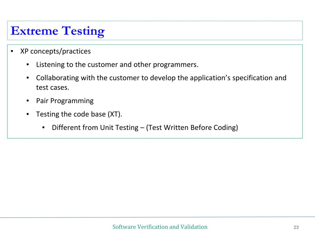 extreme testing 1