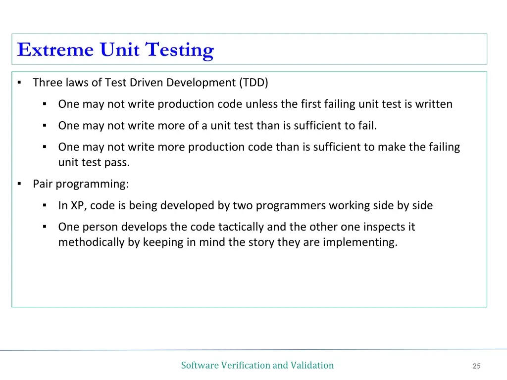 extreme unit testing 1