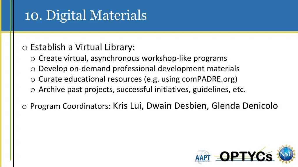 10 digital materials