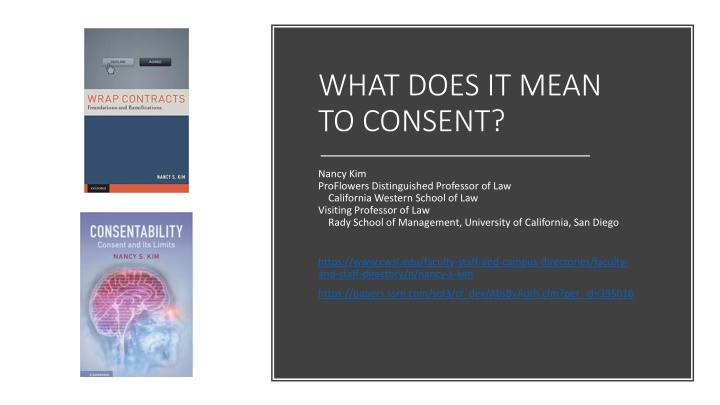 what does it mean to consent