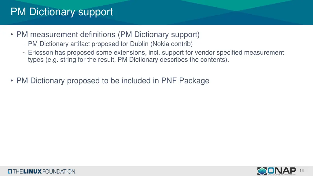 pm dictionary support