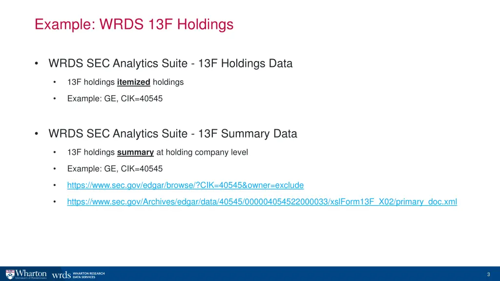 example wrds 13f holdings