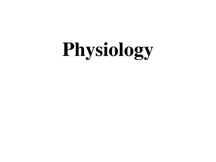 physiology