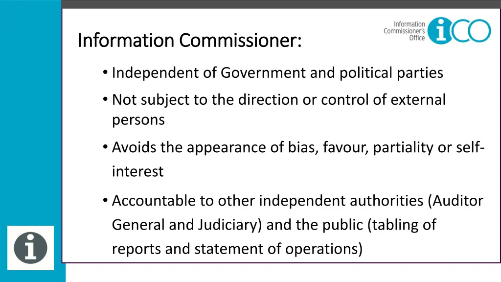 information commissioner information commissioner