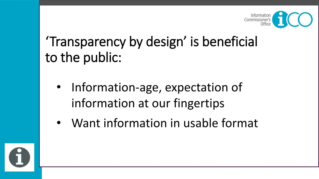 transparency by design is beneficial transparency