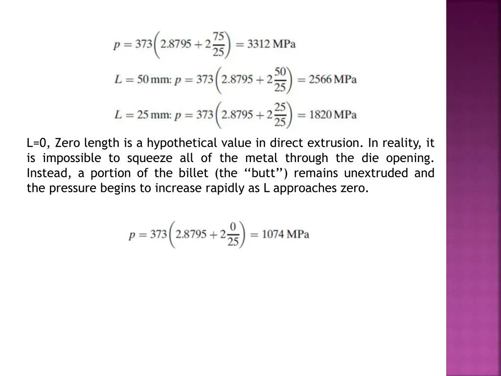 l 0 zero length is a hypothetical value in direct