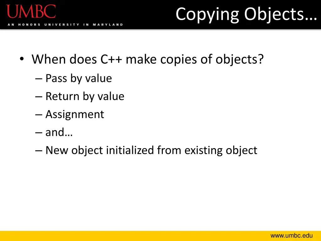 copying objects