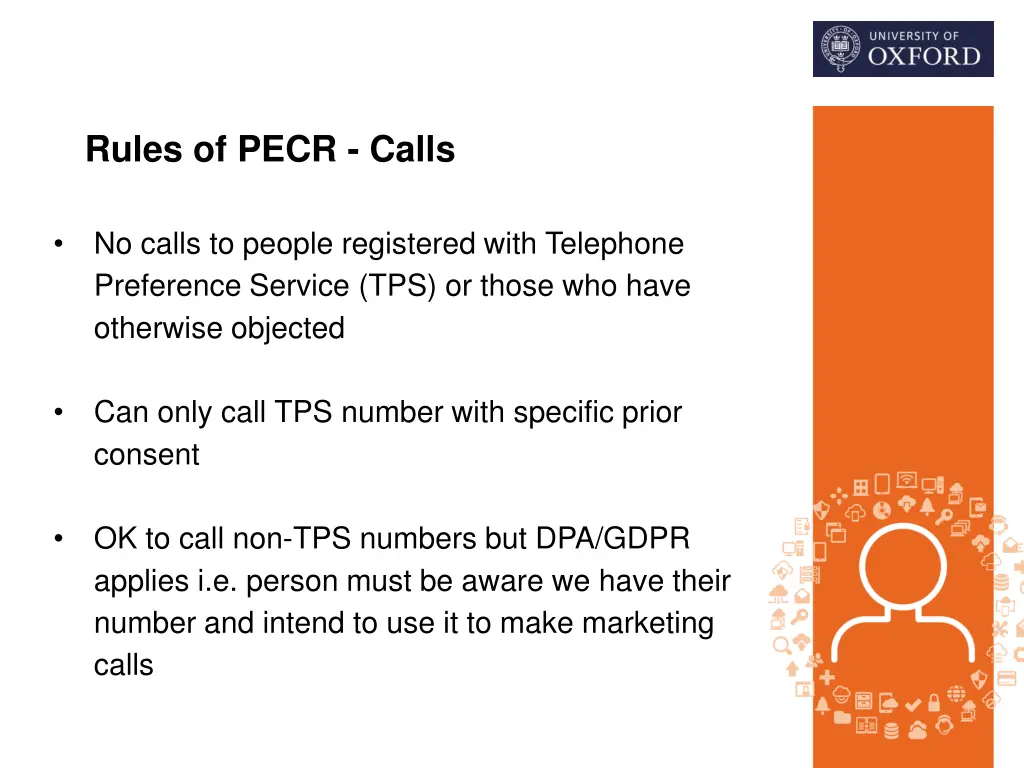 rules of pecr calls