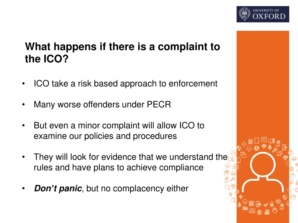 what happens if there is a complaint to the ico