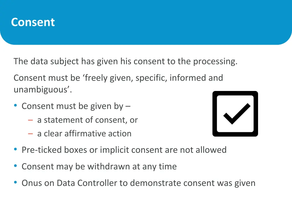 consent